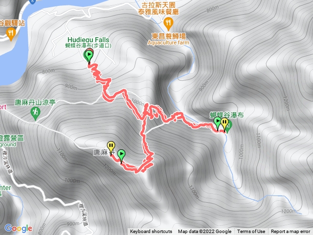 唐麻丹山松鶴登山口