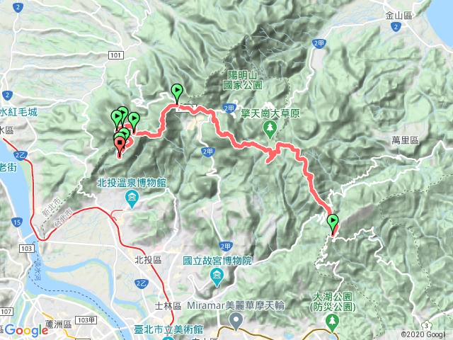 20200524-陽明山東西10連峰大縱走-第6刷