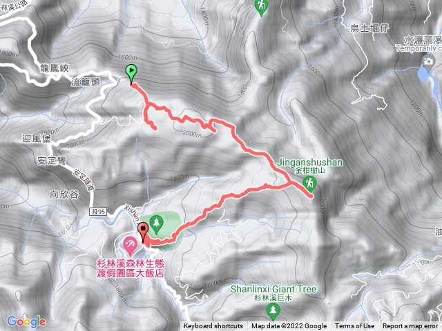 小百岳：金柑樹山→杉林溪
