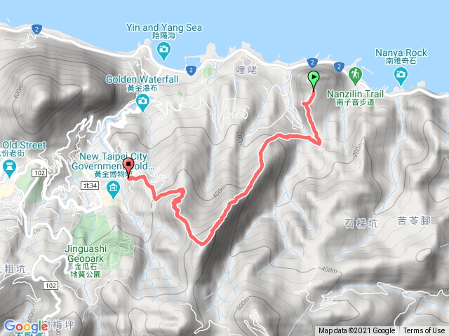 劍龍嶺（南子吝-劍龍-鉅齒-茶壺-勸濟堂）