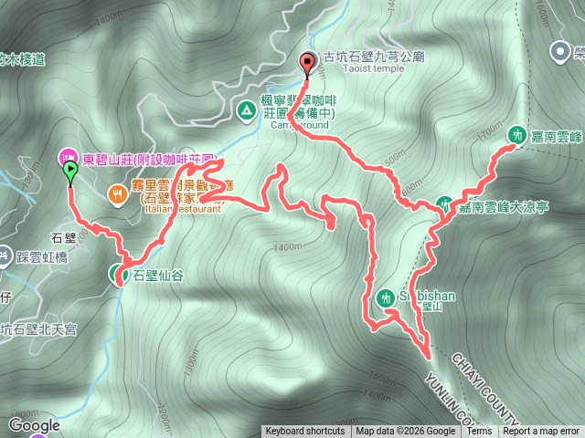 20260808_石壁山&嘉南雲峰(南登上、中登出)_夢想隊預覽圖