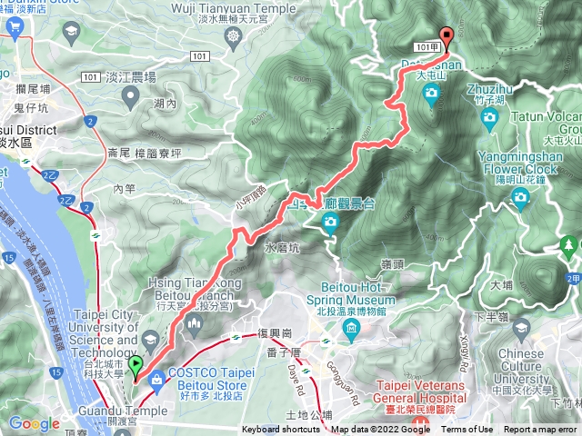 台北大縱走第一段