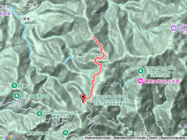 114.12.25大雪山210林道—烏石坑山
