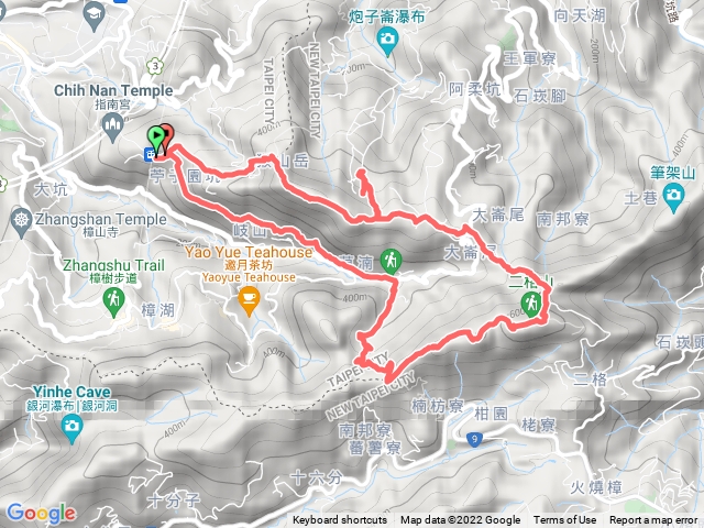 猴山岳-二格山-指南宮O型