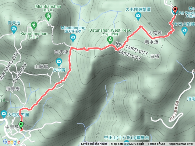 台北－臺灣百大必訪步道大屯主峰-連峰步道202301201034