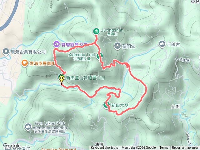 聚興山、大胡山O繞預覽圖