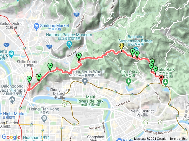 20210125 劍潭支線北縱（劍潭站-大湖公園站）