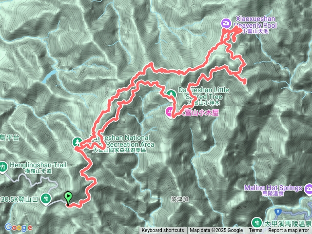 平石山西北峰-雪山神木-鞍馬山-船型山預覽圖
