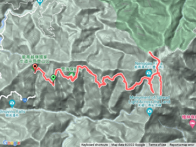 奇萊南峰南華山單攻