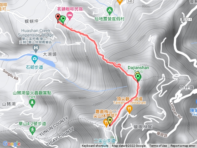 10-5步道上大尖山+二尖山