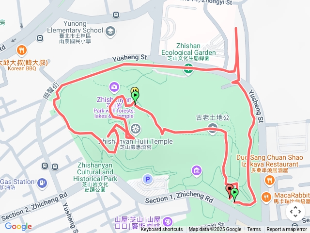 芝山岩步道