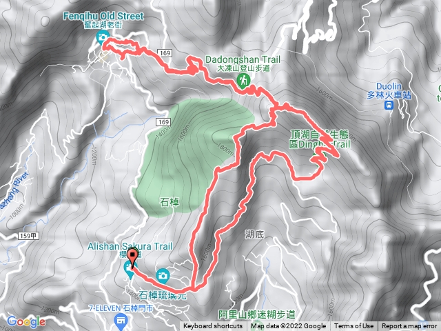 嘉義大凍山霹靂山樂野山順遊奮起湖老街