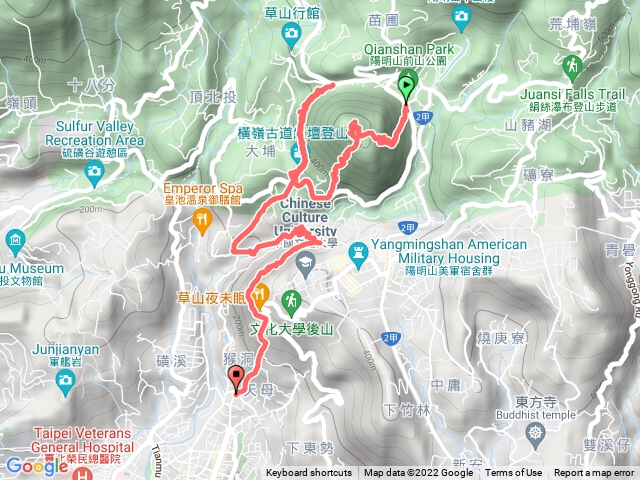 紗帽山.翠峰瀑布.橫嶺古道.天母古道2022.1.6
