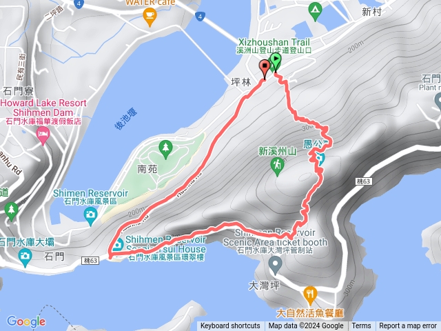 石門大坪愚公亭環湖公路