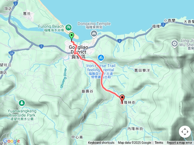 福隆海水浴場－舊草嶺自行車隧道