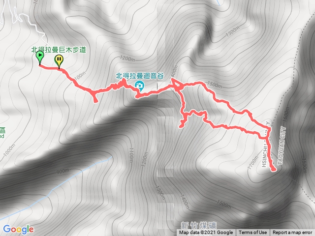 北得拉曼+內嘴山o型.神木群