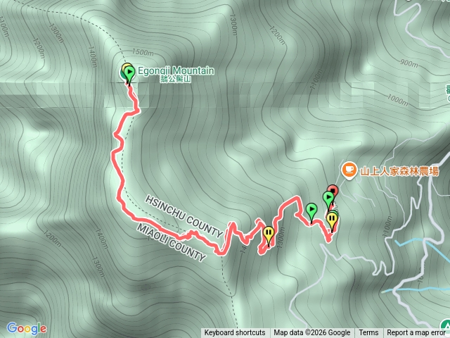 鵝公髻山（山上人家路線）