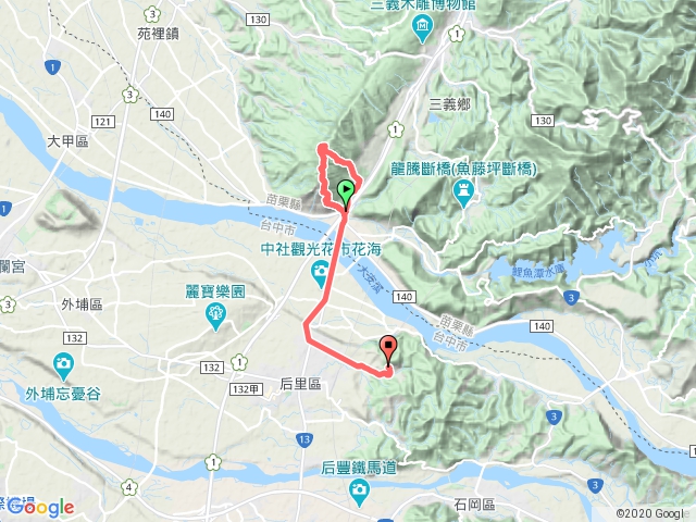 苗栗火炎山健走