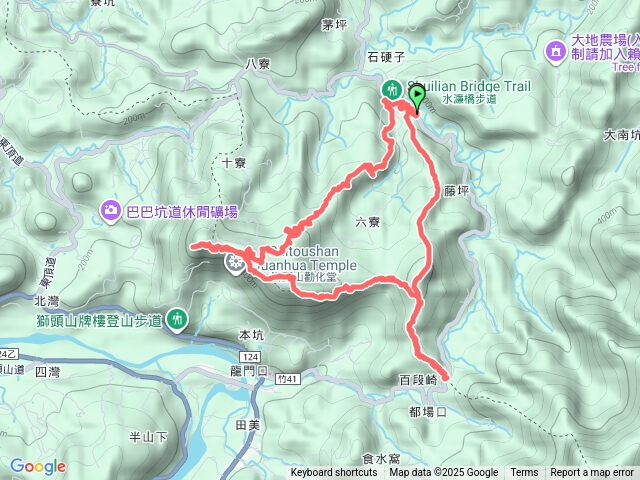 (新竹)獅猿縱走+試走竹41新登口預覽圖