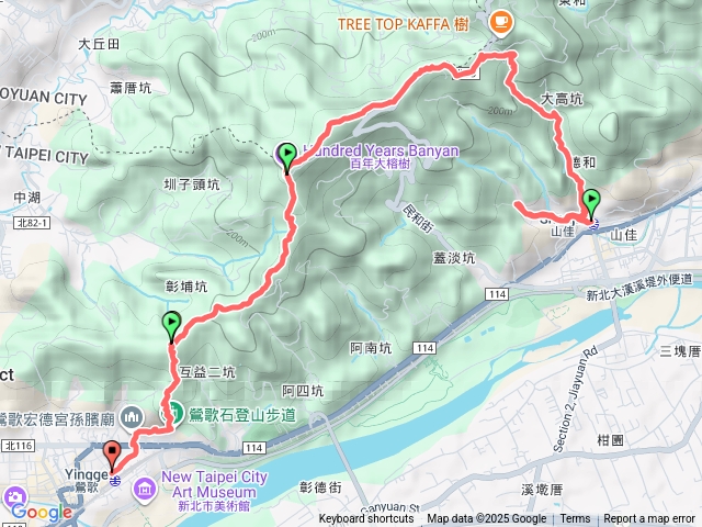 2025微笑山線：【大棟山系】百年大榕樹段-山佳到鶯歌