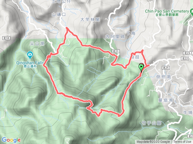 20201031_阿里磅瀑布(倒照湖-竹里山-尖山湖O)