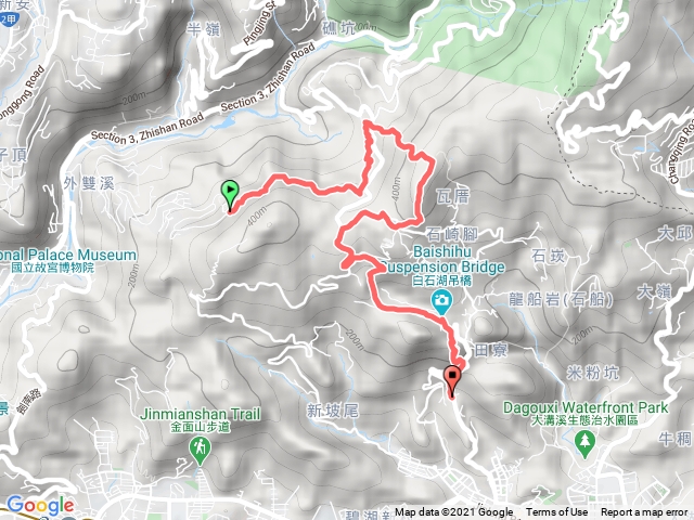 大崙頭尾 至 碧山巖