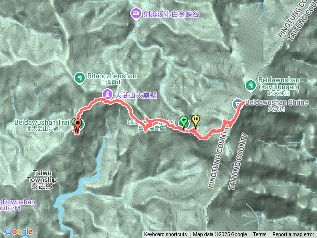 北大武山+西大武山預覽圖