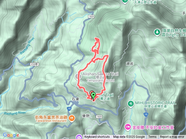 頂石槕步道連峰樂也山