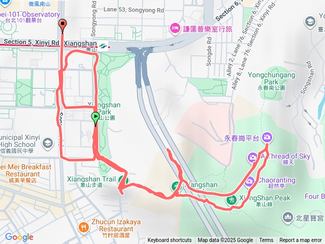 象山夜爬預覽圖