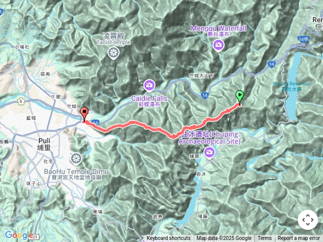 埔霧縱走（關頭山走舊武界越山