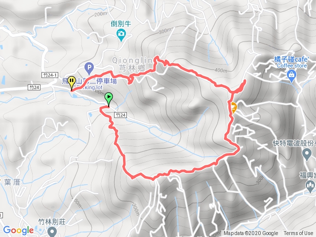 飛鳳山古道出發