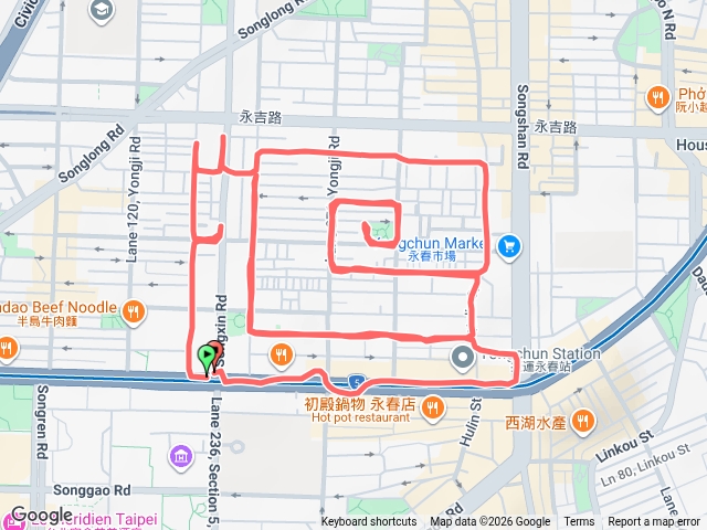 信義區蝸牛路跑