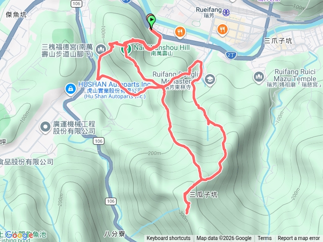 2026-04-11 三爪坑1:萬壽山-八分山