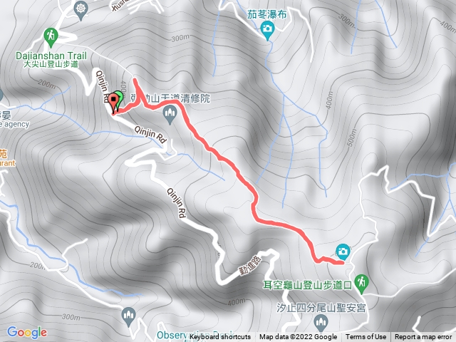 大尖山、四分尾山
