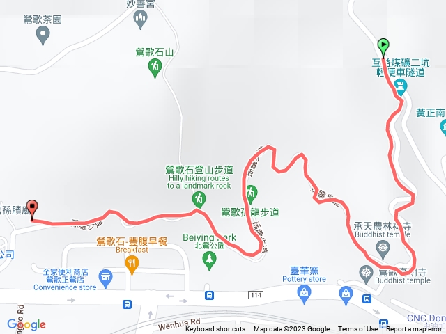 宏龍宮到互益煤礦二坑隧道 平緩好走 來回約一小時