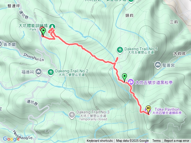 大坑1+5步道預覽圖
