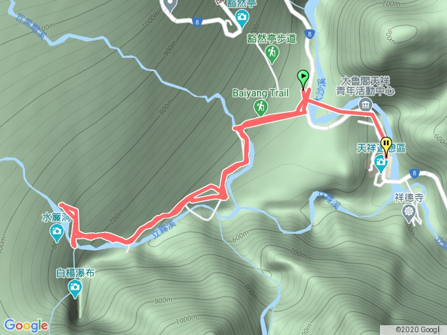 白楊瀑布水簾洞