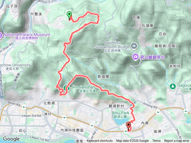 雙獅縱走預覽圖