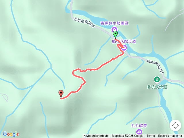 2025-4-6青桐林生態園區-》奧山三角點