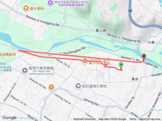 鳳山溪堤防步道健走
