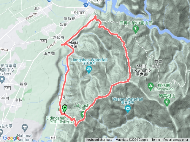 瑪家三兄妹，笠頂山、真笠山、白賓山 走公路回