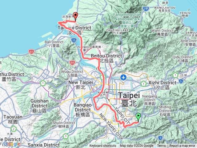 0502文山淡海新市鎮騎行