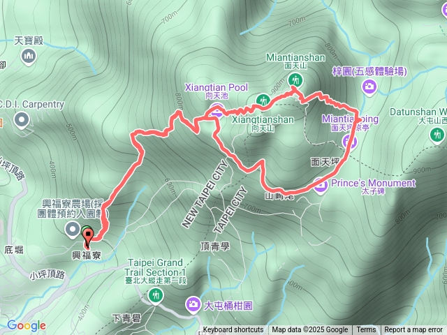 興福寮向天面天O形