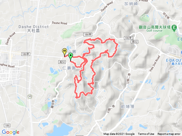 2021.3.8 觀音山13連峰縱走