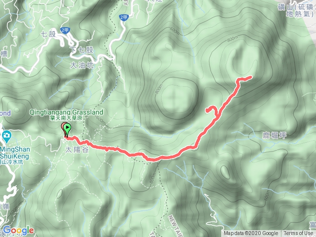 磺嘴山、翠翠谷