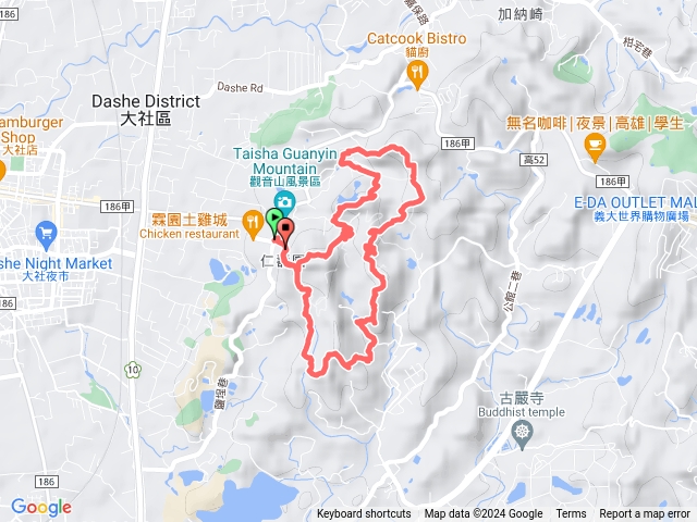 大社觀音山連峰AXILE