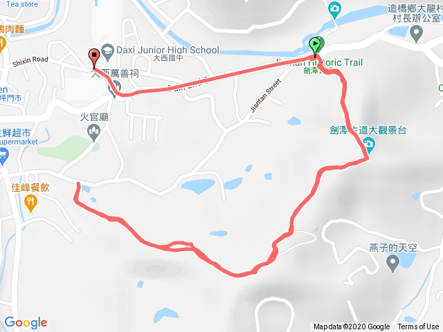 造橋劍潭古道