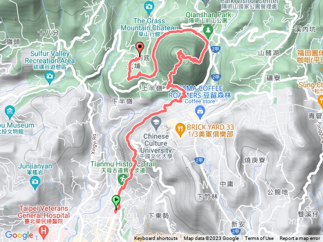 天母水管古道-妙帽山-橫嶺古道紅壇湖山