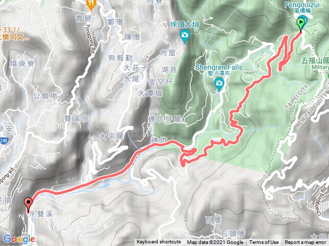 風櫃嘴到至善路