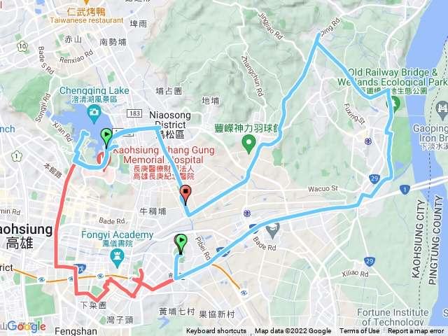 鳳山九曲堂自行車環線